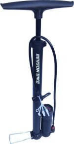 Cykelpump med manometer – Benson - Bild 2