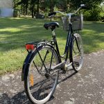 Monark damcykel 28 tum – enkel växlad – korg – nyservad - Bild 5